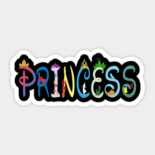 Princess Sticker